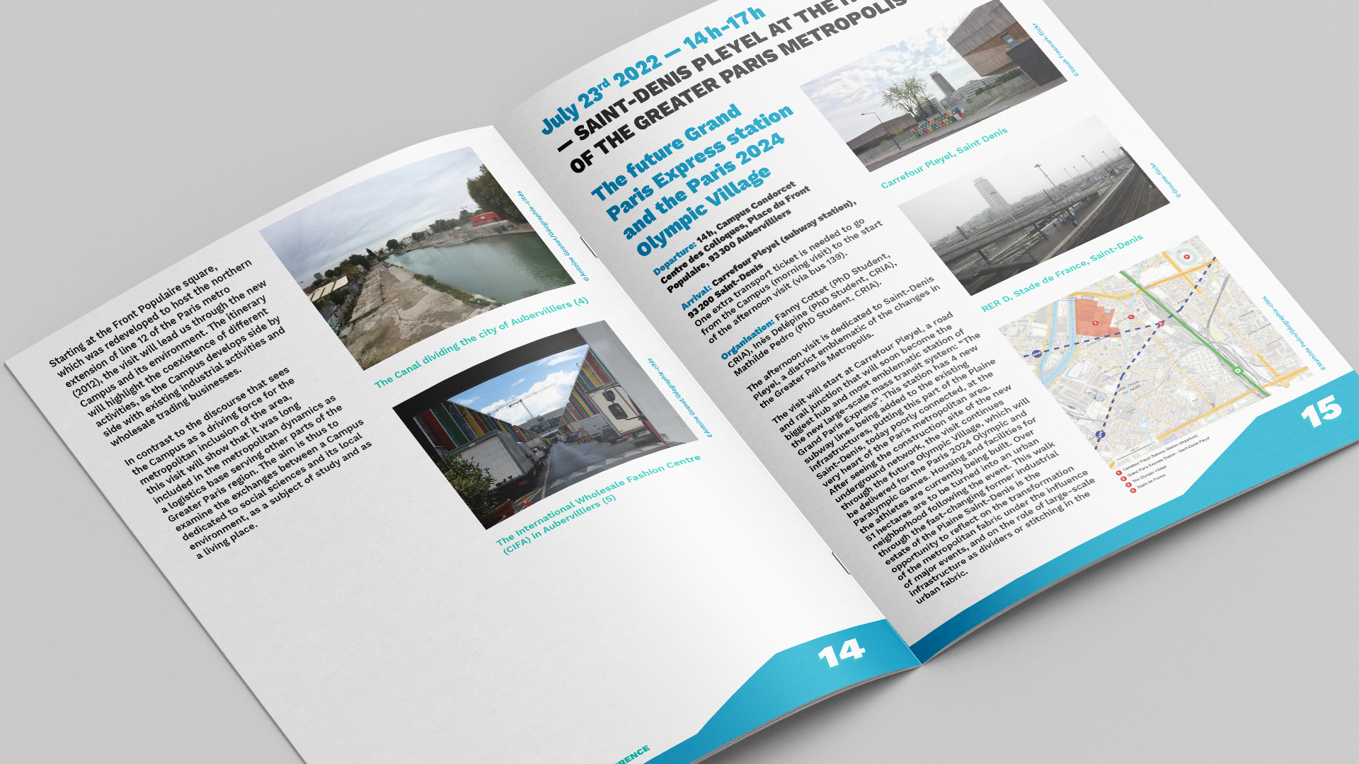 Livret. Texte : Urban commission workshop in Paris