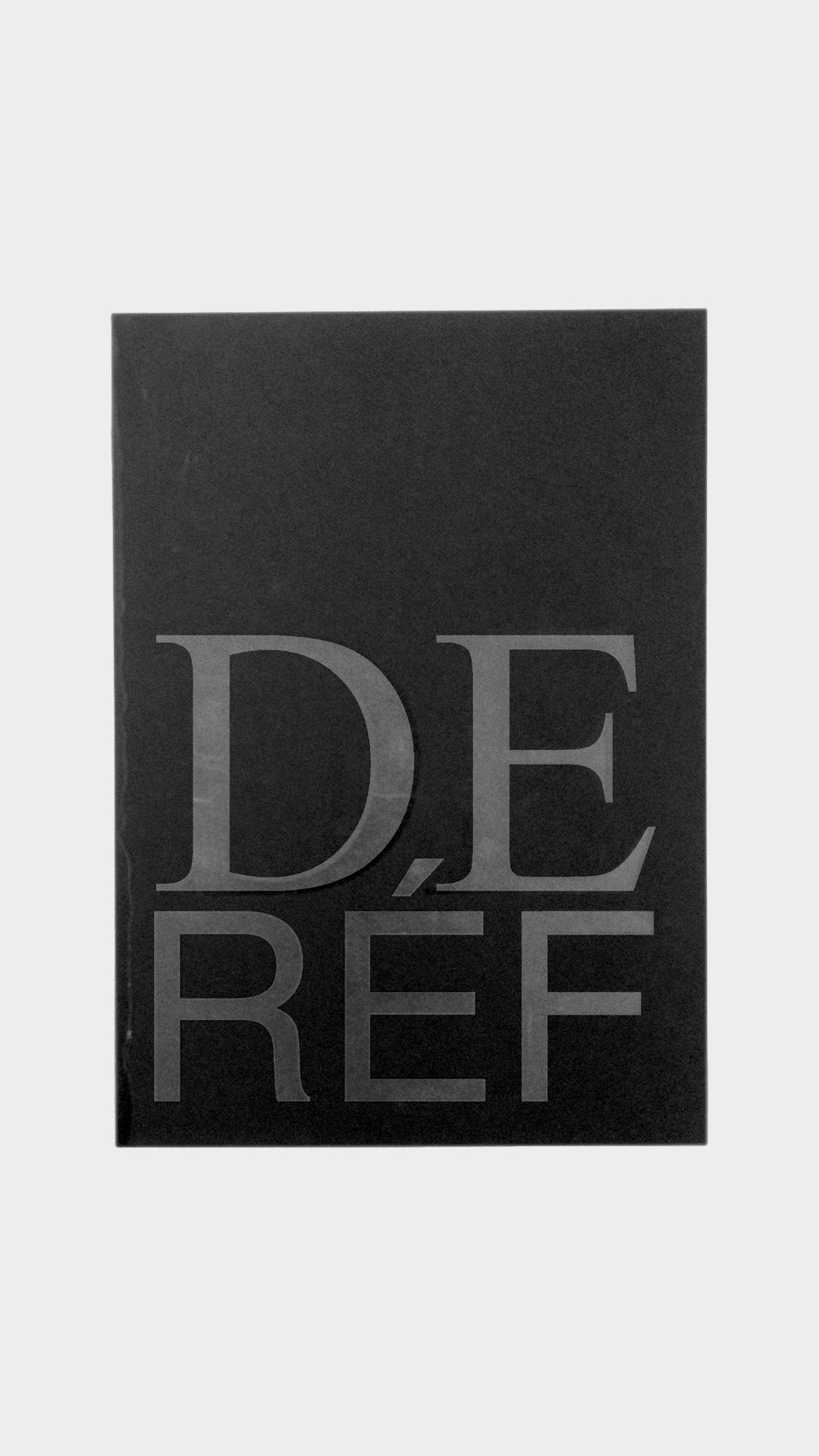 Livre. Texte : De réf