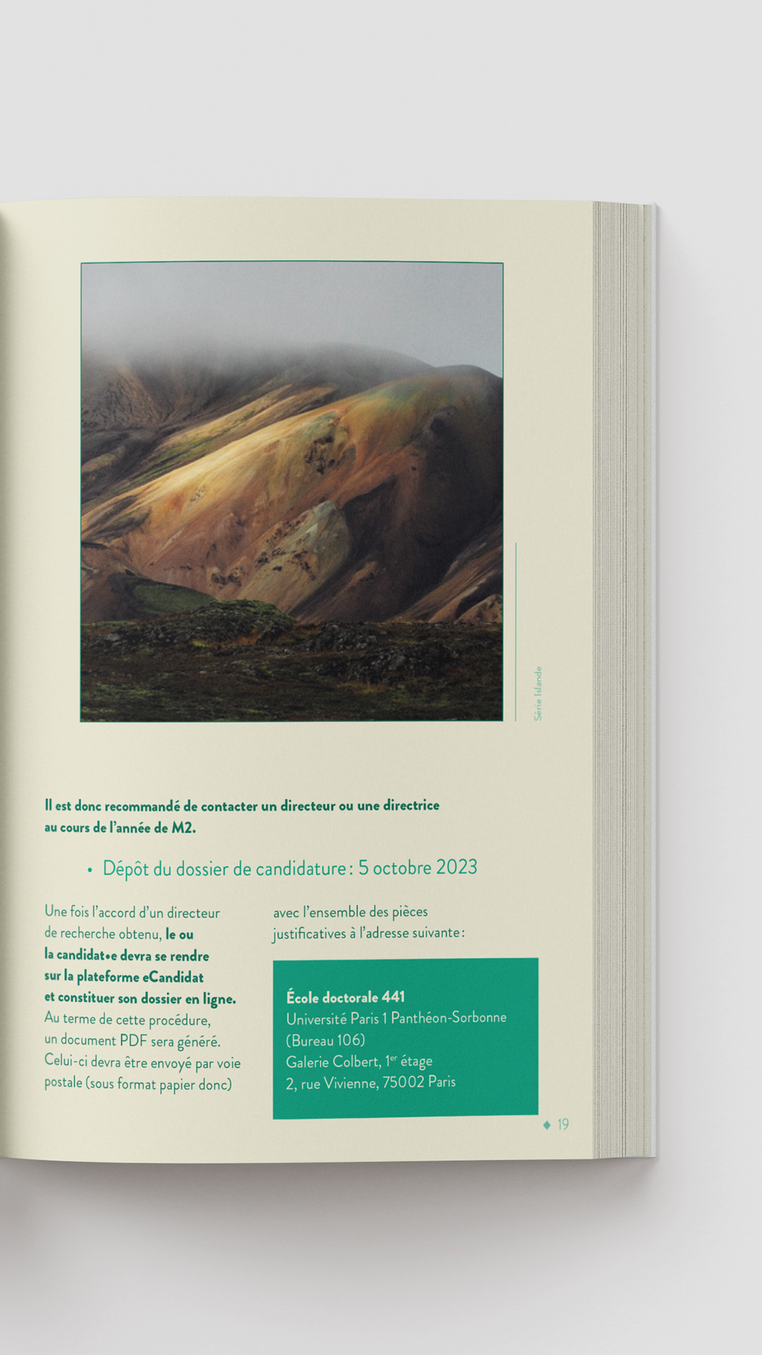 Livret. Texte : Guide de la doctorante et du doctorant