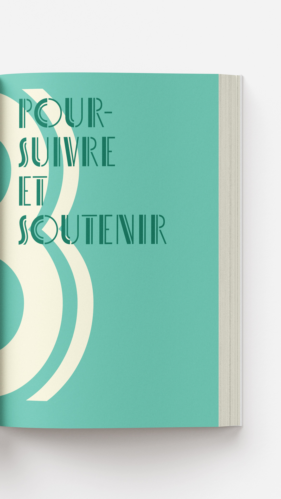 Livret. Texte : Poursuivre et soutenir