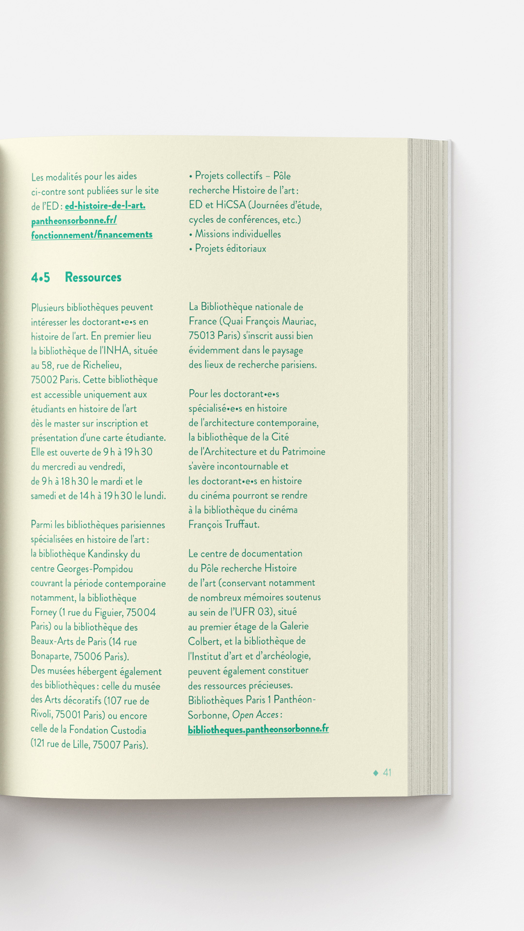 Livret. Texte : Guide de la doctorante et du doctorant