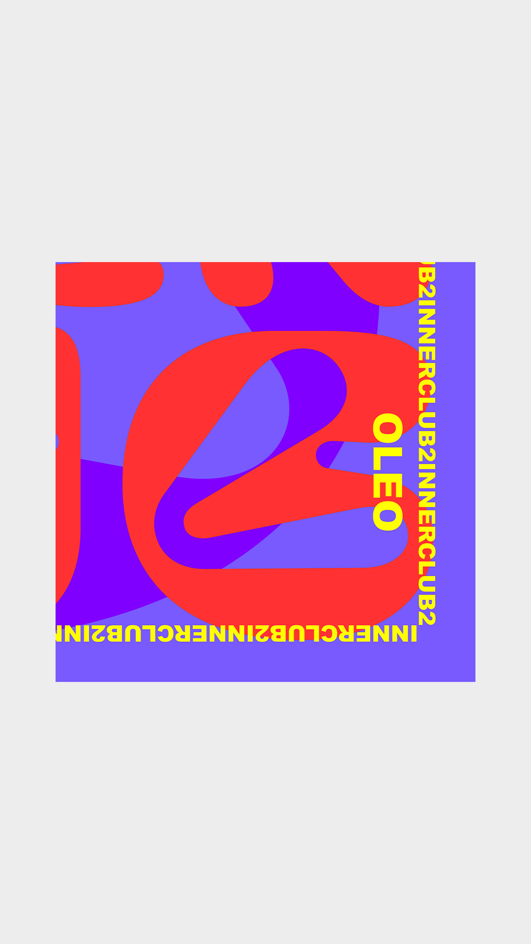 Visuel Instagram. Texte : OLEO