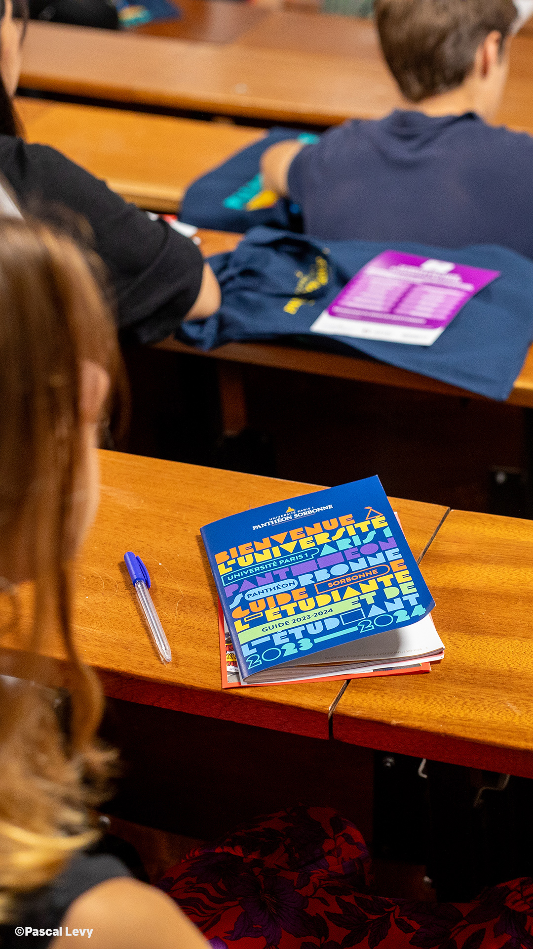 Livret. Texte : Bienvenue à l'université Paris 1 Panthéon-Sorbonne