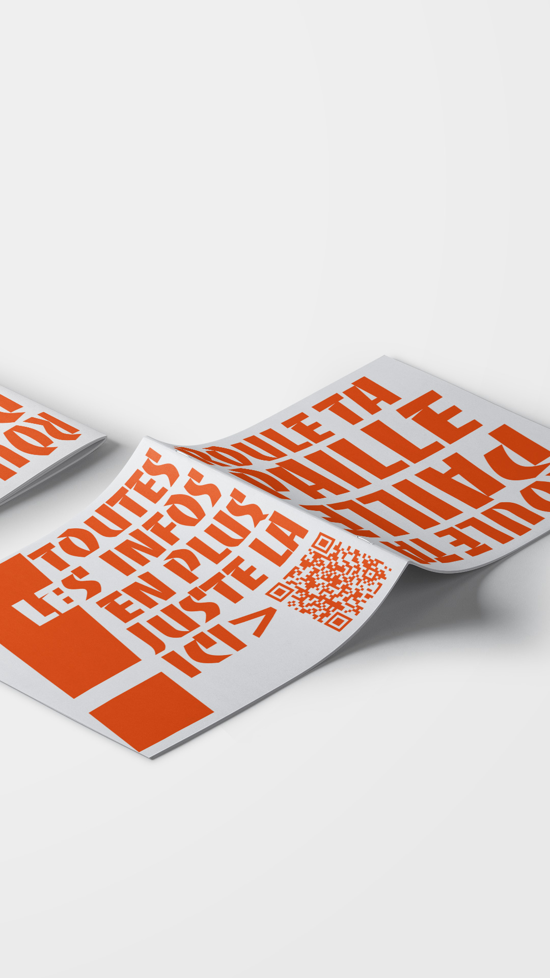 Objet de prévention. Texte : Roule ta paille