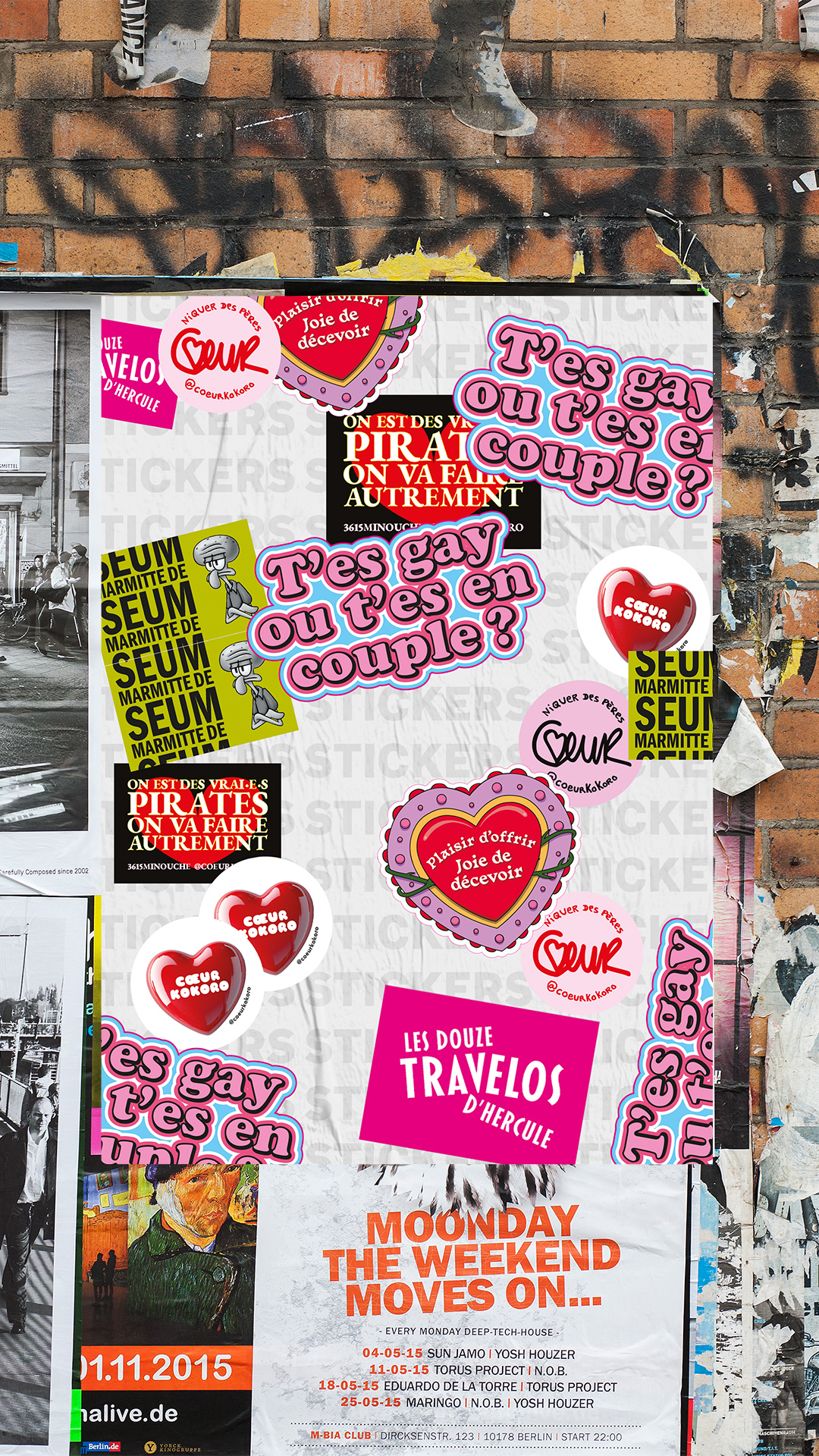 Affiche et stickers